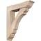 Ekena Millwork Olympic Traditional Smooth Bracket w/ Offset Brace, Douglas Fir, 7 1/2"W x 32"D x 36"H BKT0806X32X36OLY01SDF - alternate 1